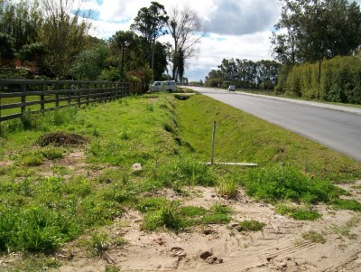 Percia de verificao de esbulho envolvendo 02 (dois) terrenos na RS-734 estrada Rio Grande-Cassino. Cd.3770P