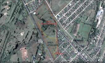 Laudo de avaliação de uma gleba urbanizável, desapropriada pelo DNIT, com emprego de metodologia apropriada. Cód:2005P