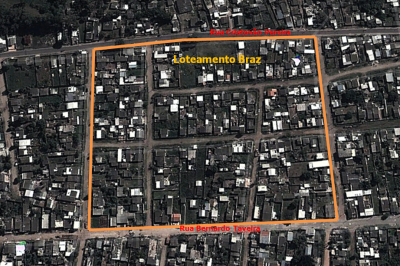 Verificao da infra-estrutura existente em comparao com a necessria para o atendimento  Lei 6766/79, no loteamento irregular denominado Vila Braz. Cd:3920