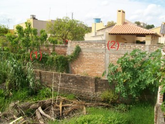 Perícia para demarcação da efetiva localização dos terrenos do Autor e dos Réus, em Jaguarão/RS. Cód:3215P