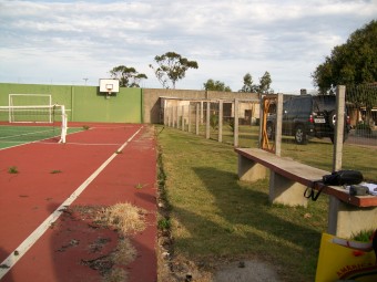 Perícia de verificação de anomalias em quadra poliesportiva. Cód:3135L