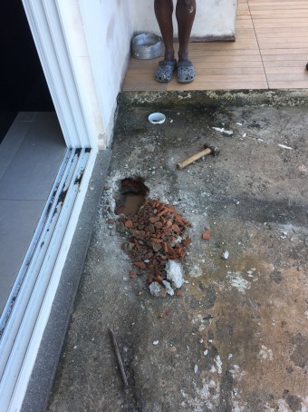 Averiguação da assertividade no sistema de impermeabilização no terraço de um edifício. Cód:3240L 