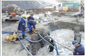 Perícia indireta para a verificação dos serviços de drenagem e rebaixamento de lençol freático no Dique Seco de Rio Grande, executados por empresa contratada por WTORRE SA. Cód:3650P