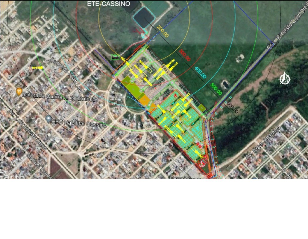Perícia de Avaliação para apuração da real perda de valor do Loteamento Nova Ipanema, devido a desvalorização causada pelo odor emanado pela Estação de Tratamento de Esgoto (ETE), localizada no balneário do Cassino. Cód:2275P